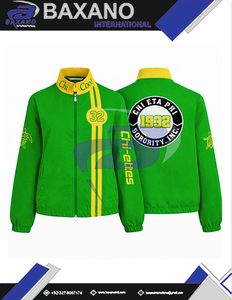 Chi Eta Phi CEPhi Sorority Cotton Twill Racing <b>Jacket</b> Women's Motor Sport Racing <b>Jacket</b> High-Performance Speed <b>Biker</b> <b>Jacket</b> - Product Image 4