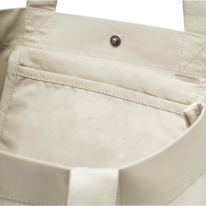 Sac à provisions en toile de tissu fin de taille personnalisée pour femmes Sac fourre-tout avec nombreuses poches à fermeture éclair Cadeau de promotion Poignée en coton Fabriqué au Vietnam - Product Image 5