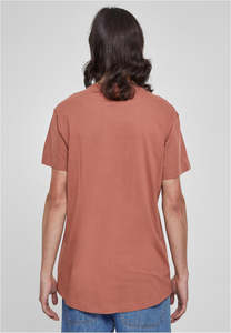Chemises pour hommes en coton 100% uni, col rond, manches courtes, impression sérigraphique personnalisée de haute qualité, ourlet incurvé, écologiques. - Product Image 2
