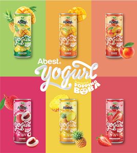 Bebida de burbujas de té de 320ml con sabor a mango, piña y frutas de la pasión, baja en carbohidratos, en botella, tipo refresco, ¡la más vendida! - Product Image 4