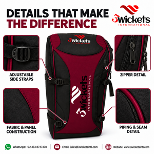 Sac de sport pour cricket pour les académies de cricket et les équipes d'entraînement junior, fabricant OEM ODM, marque privée, Sialkot, Pakistan - Product Image 3