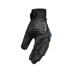 Gants de moto sportifs mi-poignet noirs en polyester respirant et PU pour le cyclisme printemps-été – Vente chaude – Ajustement parfait pour la moto - Product Image 2
