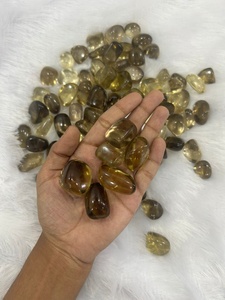 ควอตซ์สีเหลืองธรรมชาติคุณภาพสูง เกรดพรีเมียม หินขัดเงา RAIS AGATE กูร์กาฏฐ์ - Product Image 6