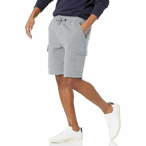 Pantalones de malla para hombre, de verano, informales, de secado rápido, ligeros, transpirables, de alta calidad, con cintura elástica, colores personalizados, parte delantera sólida - Product Image 4