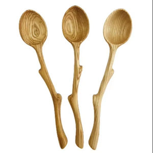 Cucharas de Madera al por Mayor de Alta Calidad, Juego de Cuchara y Tenedor de Madera, Artesanía Moderna y Elegante, Mejor Precio para Venta al por Mayor - Product Image 1