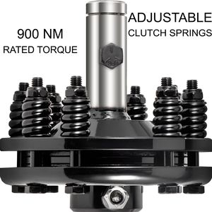 Frizione a slittamento PTO regolabile da 1 3/8 pollici per trattori, in acciaio carburato con estremità lisce, ricambi per macchine agricole - Product Image 4