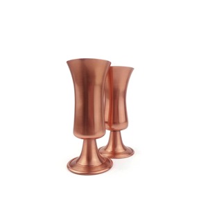 Verre à eau en cuivre de qualité supérieure, robuste, couleur unie, article personnalisé, leader du marché - Product Image 4