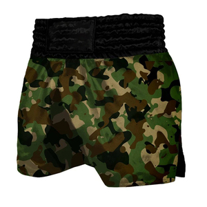 Pantalones Cortos de Kick Boxing MMA Personalizados, Sublimados, para Artes Marciales y BJJ, Hechos en Pakistán - Product Image 1