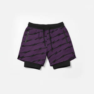 Shorts de sport respirants pour homme 2 en 1, avec poches, séchage rapide, pour la course à pied, la gym et les entraînements. - Product Image 5