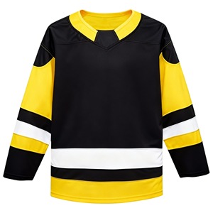 Custom Men High Quality Vintage <b>Funny</b> Sublimation Embroidered Long Sleeve Ice Hockey Jersey - Product Image 4