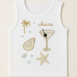 Contemporary Seed Beads Beaded Tank <b>Top</b> Women Fashion Wear Vintage Inspired Seed Beads Embroidered Tank <b>Top</b> Stylish <b>Top</b> - Product Image 4