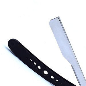 Navaja de Afeitar Plegable de Acero Inoxidable Resistente con Caja, Herramienta Profesional para Depilación Facial en Salón - Product Image 3