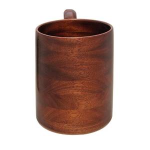 Natural Wooden Beer <b>Mug</b> With Handle Rustic Wood Coffee Tea Cup Solid Wooden Drinking <b>Mug</b> Custom Eco Friendly Gift Logo Cup - Product Image 2
