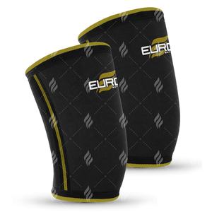 Manchons de coude en néoprène légers et réglables, à adhérence renforcée pour la gym et le fitness, antidérapants, respirants et confortables - Product Image 1