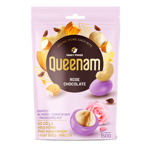 Nueces de Almendra, Anacardo y Macadamia Recubiertas de Chocolate Rosa Dragee, 150 g, Snacks, Venta Directa del Fabricante, Global, HALAL, OEM/ODM - Product Image 1
