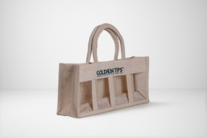 Bolsa de Yute Personalizada con 4 Compartimentos, Elegante y Ecológica, para Regalos y Fiestas - Product Image 2