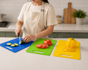 Planche à découper en plastique PP PE pour légumes, qualité alimentaire, durable, pour cuisine - Offre Spéciale - Product Image 3