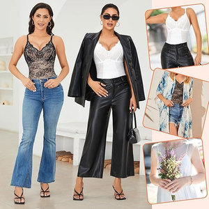 Traje de Baño Enterizo de Alta Calidad para Mujer, Tela Transparente Elástica, Estilo Simple, para Playa, Verano - Product Image 5