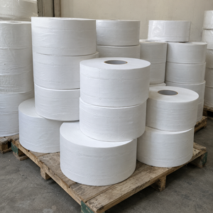 Papier absorbant en fibres blanches de qualité supérieure, rouleau jumbo, pour la vente en gros, matériel d'emballage pour l'exportation, source fiable, en vrac - Product Image 4