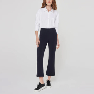 Pantalones de Campana para Mujer de Tela Suave de Alta Calidad, Talla XL, Casuales, de Invierno, con Forro Polar, Servicio OEM con Logotipo, Corte Holgado, Pierna Ancha, Estilo Hip Hop - Product Image 5