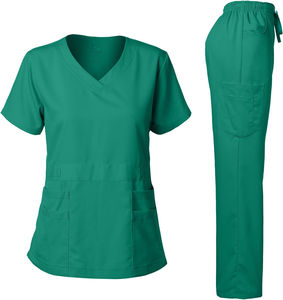 Uniforme de Enfermera de Hospital con Diseño Moderno y Personalizado, Conjunto de Uniformes Médicos Cómodos para Mujer, Blusas de Enfermera de Talla Grande al por Mayor - Product Image 3