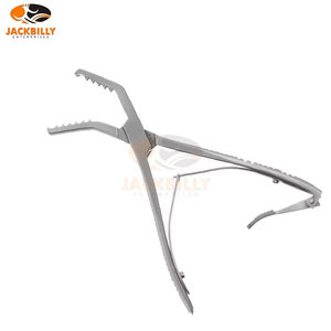 Pinces à os courbées latéralement 21 cm / 8 po, instruments chirurgicaux orthopédiques, fixation des fractures, haute qualité - Product Image 5
