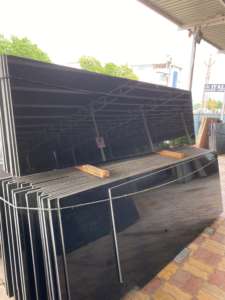 Piedras de Ciudad Azul, Granito Negro Absoluto, Diseño Moderno, Duradero, Pulido, Losa Grande, Garantía de 3 Años, Diseño Gráfico en Sitio - Product Image 4