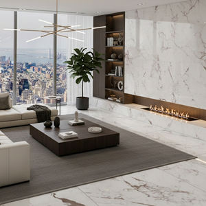 Azulejos de Porcelana Antideslizantes Avanzados de 120x120 cm con Superficie de Esmalte Digital para Diseño Moderno de Pisos y Paredes con Bordes y Detalles - Product Image 3