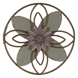 Nouvelle décoration murale en métal inspirée de la nature pour l'intérieur d'une maison moderne, sculpture murale élégante en fer. - Product Image 2