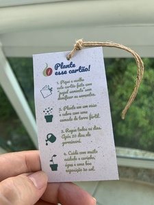 Etiquetas de Regalo Sostenibles con Formas y Tamaños Personalizados, Etiquetas de Papel Ecológicas Impresas Personalizadas con Cordel, Etiquetas para Empaquetado Minorista - Product Image 3