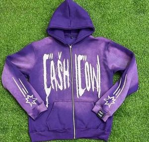 Sweat à capuche zippé de qualité supérieure pour hommes, 100% coton molletonné 300 GSM, vente en gros - Product Image 6
