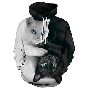 Sudadera con Capucha Personalizada con Diseño DIY, Impresión por Sublimación, Sudadera con Capucha de Algodón 100% con Bolsillo, de Secado Rápido - Product Image 5