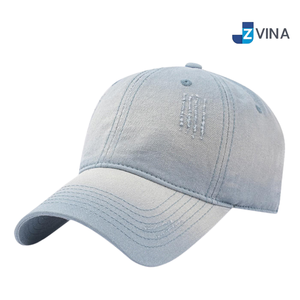 Gorra de Béisbol Lavada con Logotipo Personalizado, Letra Bordada, Gorra de Papá, Visera Curva, Gorra Deportiva Informal - Product Image 1