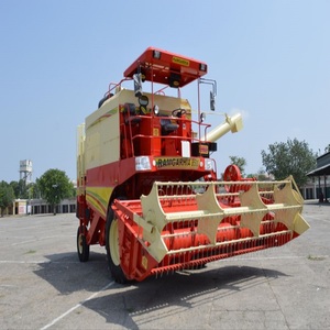 Moissonneuse-batteuse de haute qualité pour la récolte du riz, du blé, du maïs, de l'ail, de l'olive et des pommes de terre, transmission par engrenages, haute productivité, garantie 1 an - Product Image 1