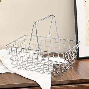 New Kitchen Storage Container Stainless Steel Desktop Metal Wire Basket Over the <b>Sink</b> <b>Drainer</b> Basket - Product Image 5