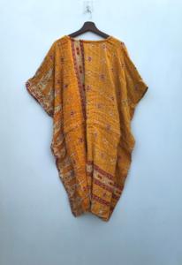 Nouvelle arrivée, robe maxi vintage Kantha, vêtements de plage, robe de chambre Kantha pour femmes - Product Image 5