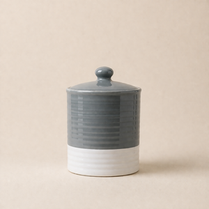 Embossed Pattern <b>Storage</b> Canister Gloss Finish Airtight Lid Premium <b>Kitchen</b> Organizer Stylish Jar With Premium Quality - Product Image 5