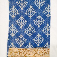 Sarung Klasik Grosir 100% Katun Bernapas Anti-Bakteri Syal Persegi Musim Panas untuk Wanita Asia Tenggara Serung Batik
