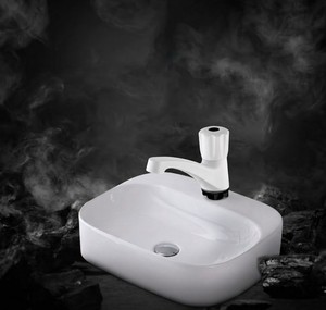 Grifo de Lavabo Monomando Moderno Cromado de ABS con Perilla, Resistente al Óxido, Montaje en Cubierta KSLA-15T3CN KSN Vietnam - Product Image 4