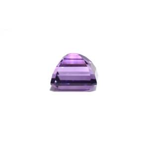 Emerald Cut Amethyst Loose Gemstone 8.5 Carat Purple Fine Jewelry - Product Image 3
