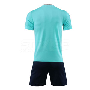 Tenue de football d'équipe confortable et durable pour l'entraînement quotidien, avec tissu en maille respirante en polyester, service OEM - Product Image 2