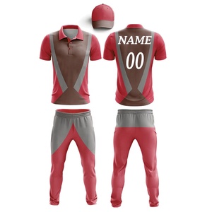 Cheap Custom Cricket Uniform Set – Breathable Good <b>Material</b>, Full Sublimation Team Cricket Wear, Wholesale Price for Clubs - Product Image 3