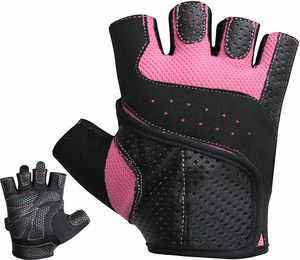 Guantes Deportivos Unisex Ajustables, Impermeables, Transpirables, de Medio Dedo, para Levantamiento de Pesas, Fisicoculturismo, Entrenamiento, Personalizados, de Nailon - Product Image 6