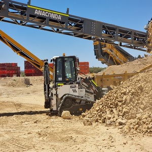 Meilleur prix Hidromek 62T Chargeuse-pelleteuse diesel PLC pour travaux de terrassement, excavations, tranchées, équipement de construction à haute performance - Product Image 4