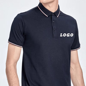 Chemises polo de golf pour hommes, multicolores, avec logo personnalisé, pour équipes sportives, décontractées, à séchage rapide - Product Image 1