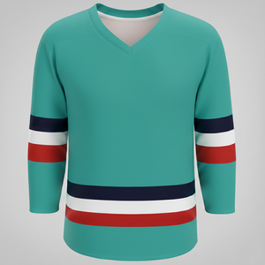 CAMISETA DE HOCKEY SOBRE HIELO DE ALTA CALIDAD UNISEX - Product Image 1