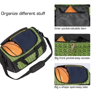 Bolsa Deportiva Oxford Ligera, Informal, Unisex, Personalizada, de Gran Capacidad, Portátil, para Viajes, Gimnasio, con Forro de Poliéster - Product Image 3