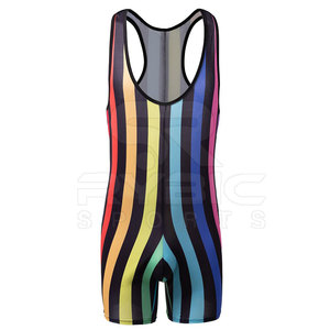 Meilleures ventes : Maillots de lutte sublimés de la série sportive, construction premium avec impression intégrale - Product Image 2