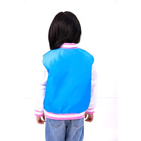 Jaket Bomber Pria Cardigan Varsity Mantel Ringan Kancing Tekan Sweatshirt Kasual Streetwear Jaket Kartun Varsity Kasual