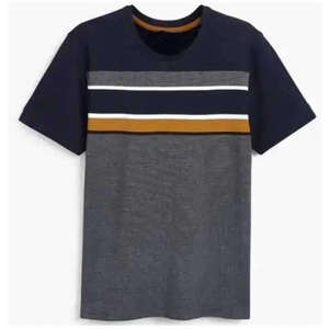 เสื้อยืดคอกลมทรงโอเวอร์ไซส์ผ้าฝ้ายทอ 100% แบบเรียบง่าย สไตล์สตรีทแฟชั่น ระบายอากาศได้ดี สำหรับผู้ชาย ขายส่ง OEM - Product Image 4